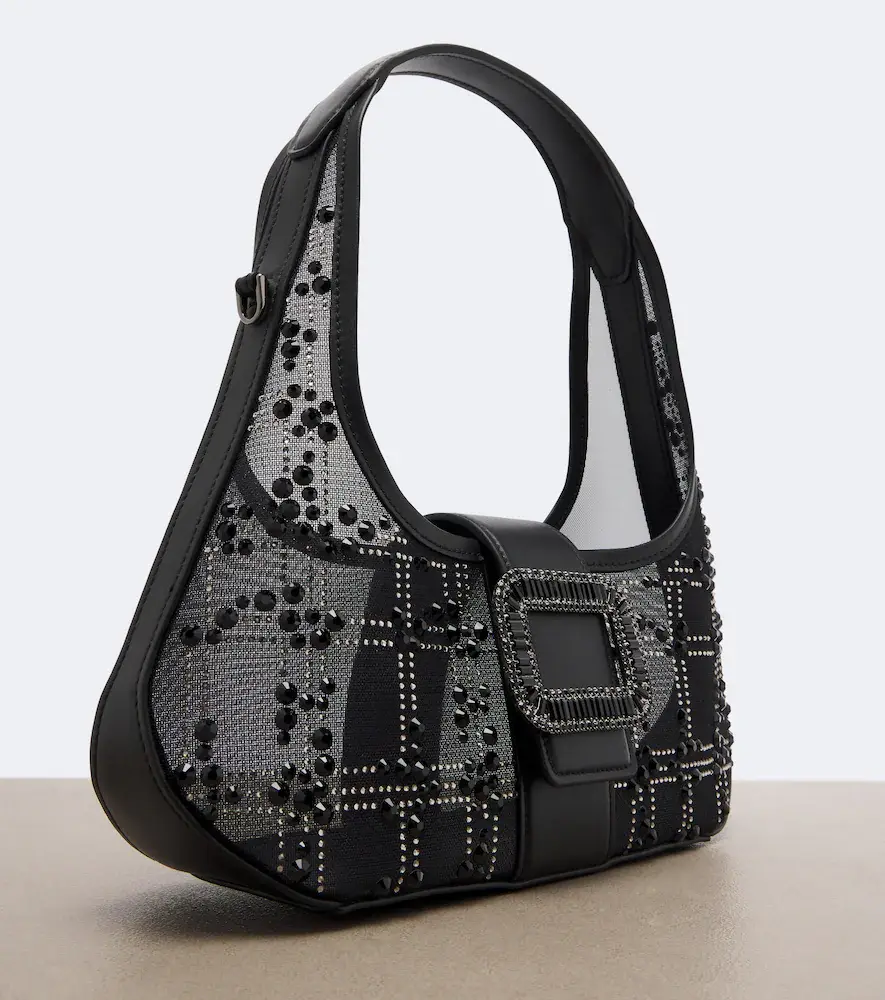 Roger Vivier Pilgrim Mini embellished top-handle bag | Thumbnail 3 Roger Vivier Pilgrim Mini embellished top-handle bag | Thumbnail 3
