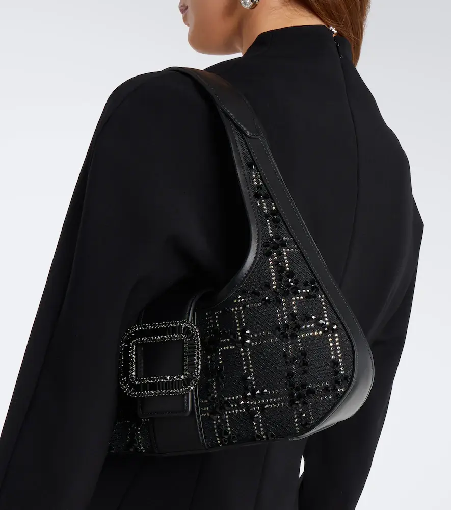 Roger Vivier Pilgrim Mini embellished top-handle bag | Thumbnail 7 Roger Vivier Pilgrim Mini embellished top-handle bag | Thumbnail 7