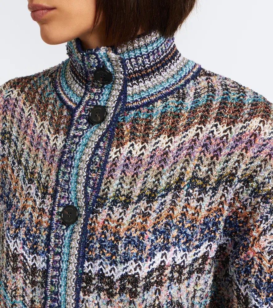 Missoni Zigzag cotton and wool-blend cardigan | Thumbnail 4 Missoni Zigzag cotton and wool-blend cardigan | Thumbnail 4