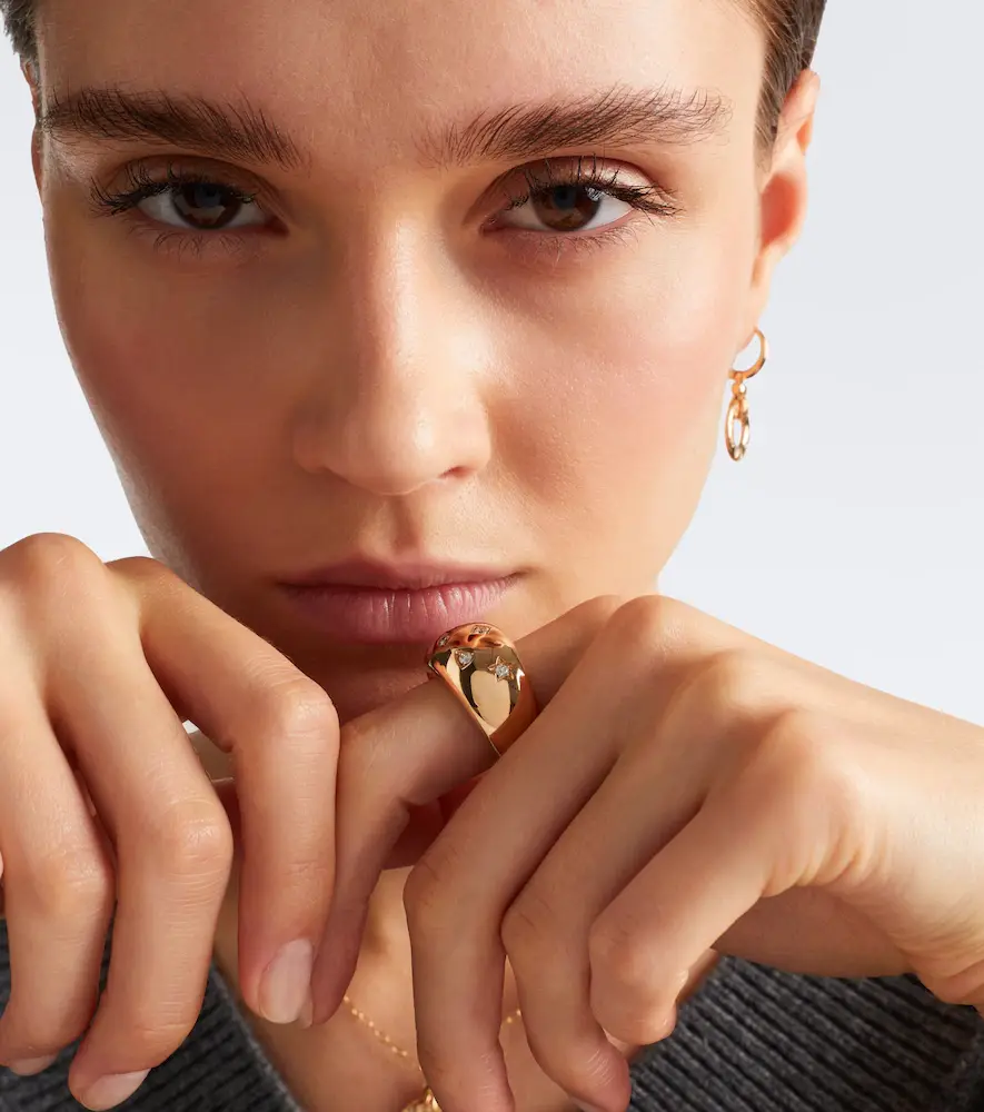Pomellato Iconica 18kt rose gold ring with diamonds | Thumbnail 4 Pomellato Iconica 18kt rose gold ring with diamonds | Thumbnail 4