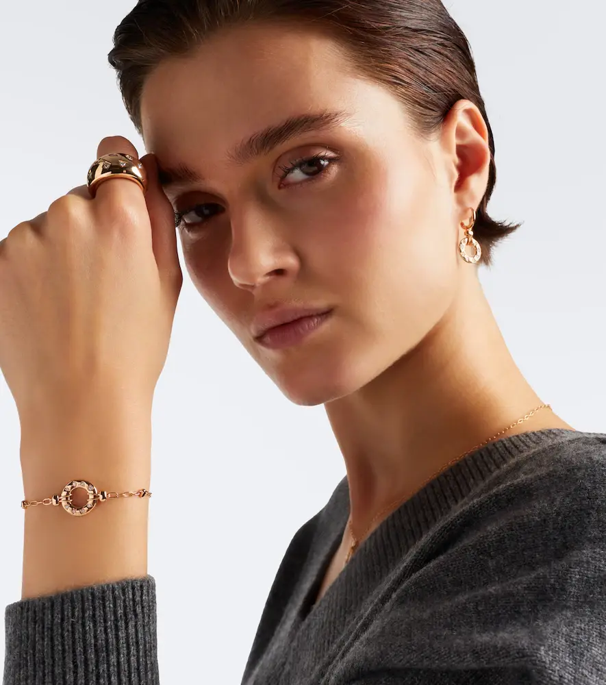 Pomellato Iconica 18kt rose gold bracelet with diamonds | Thumbnail 2 Pomellato Iconica 18kt rose gold bracelet with diamonds | Thumbnail 2