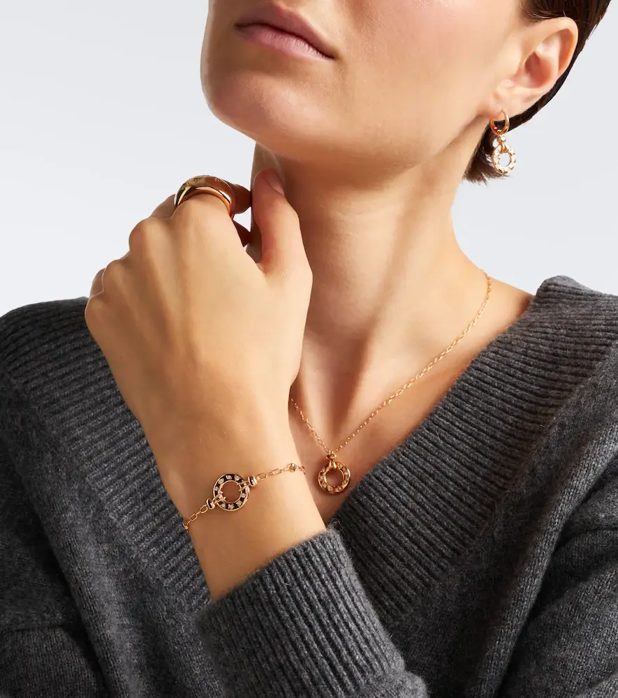 Pomellato Iconica 18kt rose gold bracelet with diamonds | Thumbnail 3 Pomellato Iconica 18kt rose gold bracelet with diamonds | Thumbnail 3