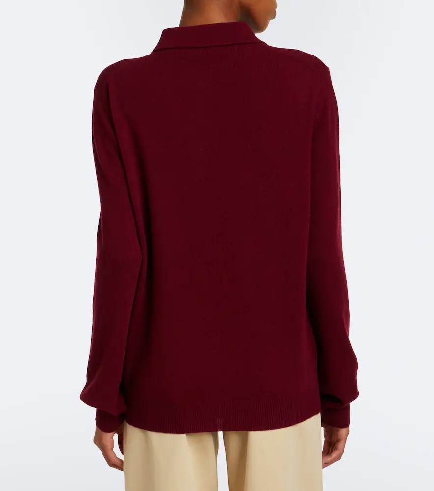 Blazé Milano Blazé Milano Highland wool and cashmere polo sweater | Thumbnail 4