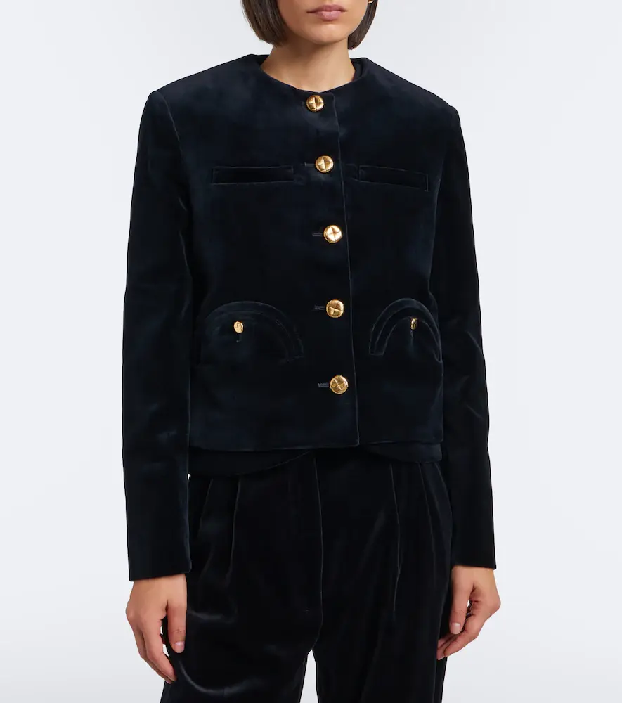 Blazé Milano Blazé Milano Shamo cotton velvet jacket | Thumbnail 6 Blazé Milano Blazé Milano Shamo cotton velvet jacket | Thumbnail 6