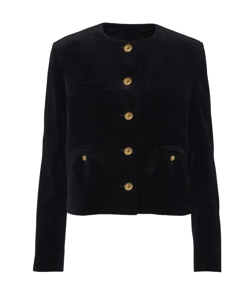Blazé Milano Blazé Milano Shamo cotton velvet jacket