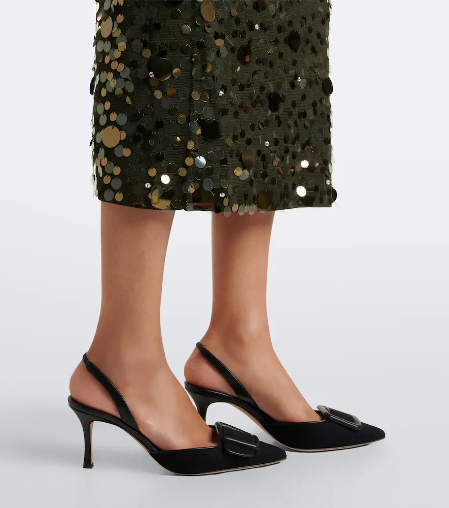 Carolina Herrera Sequined knitted midi dress | Thumbnail 2 Carolina Herrera Sequined knitted midi dress | Thumbnail 2