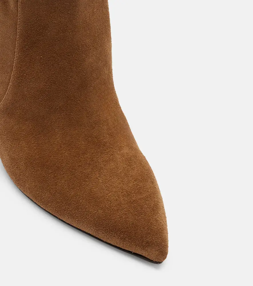 Paris Texas Stiletto suede knee-high boots | Thumbnail 2 Paris Texas Stiletto suede knee-high boots | Thumbnail 2
