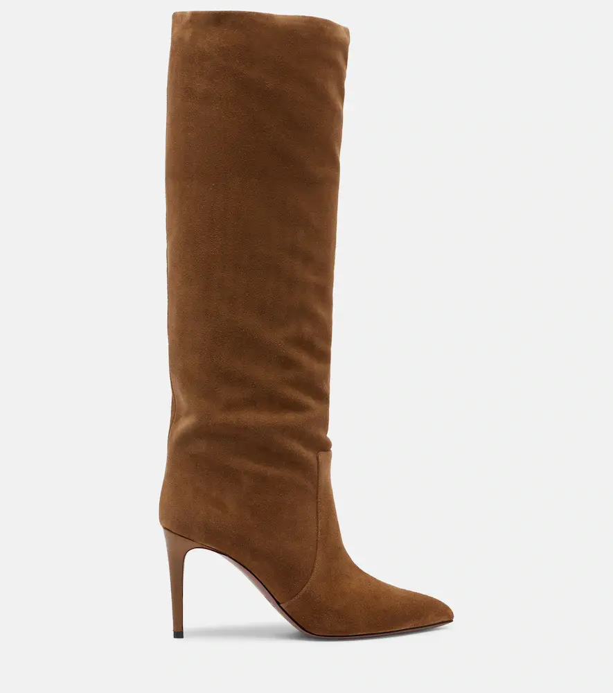 Paris Texas Stiletto suede knee-high boots | Thumbnail 5 Paris Texas Stiletto suede knee-high boots | Thumbnail 5