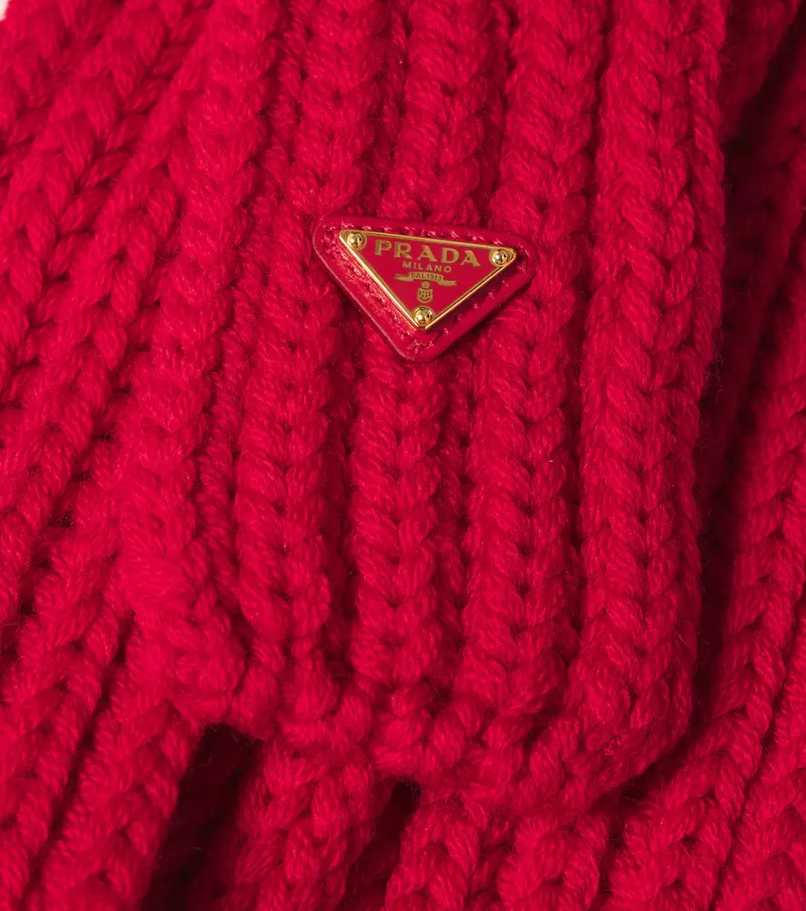 Prada Virgin wool scarf | Thumbnail 3 Prada Virgin wool scarf | Thumbnail 3