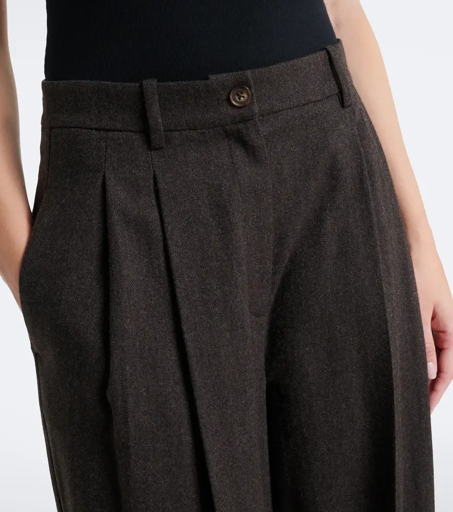 Ralph Lauren Collection Clarice wool wide-leg pants | Thumbnail 3 Ralph Lauren Collection Clarice wool wide-leg pants | Thumbnail 3