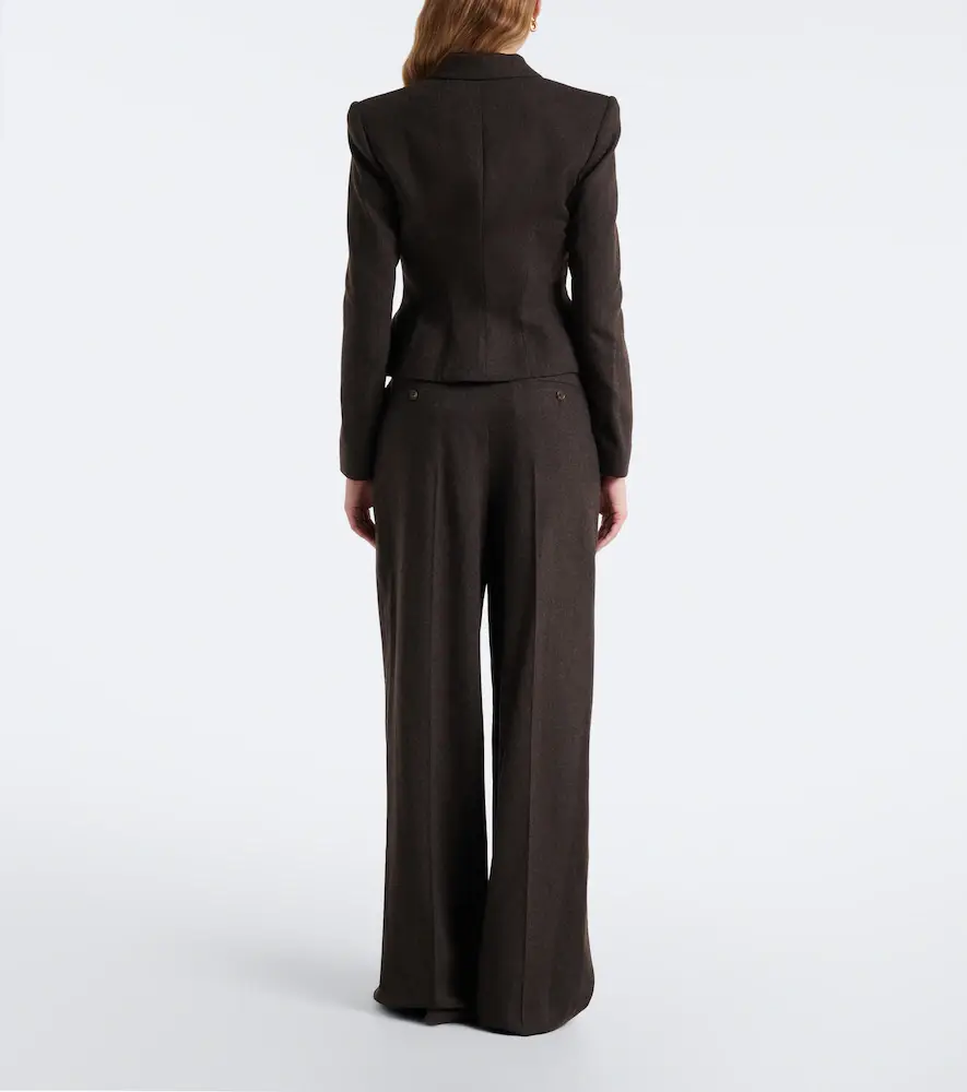 Ralph Lauren Collection Clarice wool wide-leg pants | Thumbnail 4 Ralph Lauren Collection Clarice wool wide-leg pants | Thumbnail 4
