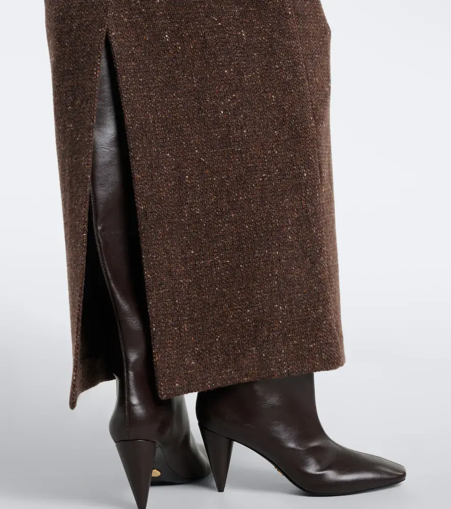 Ralph Lauren Collection Wool and cashmere-blend tweed maxi skirt | Thumbnail 4 Ralph Lauren Collection Wool and cashmere-blend tweed maxi skirt | Thumbnail 4