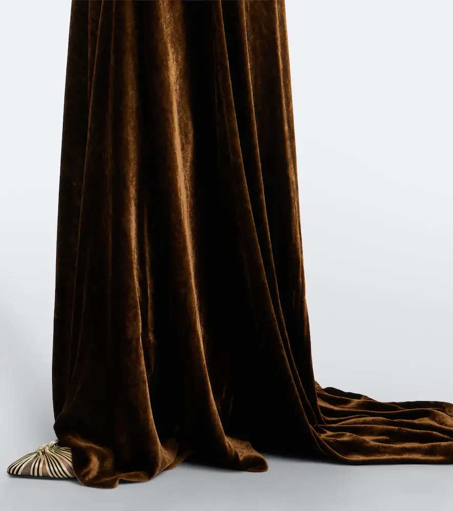 Ralph Lauren Collection Charisse velvet bustier gown | Thumbnail 3 Ralph Lauren Collection Charisse velvet bustier gown | Thumbnail 3