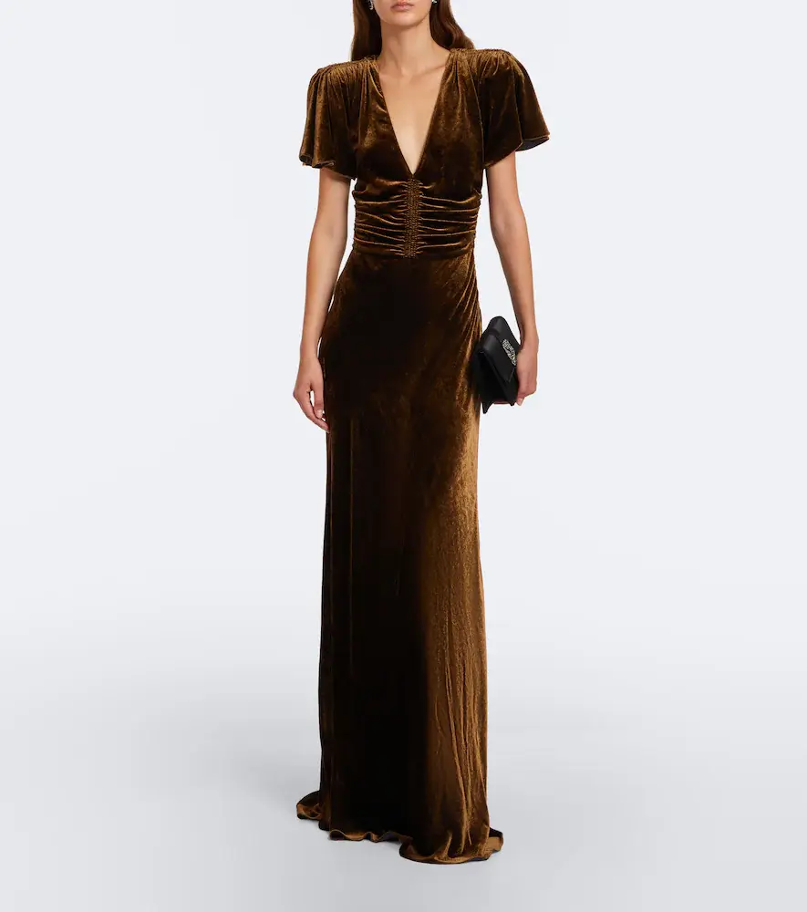 Ralph Lauren Collection Charisse velvet bustier gown | Thumbnail 5 Ralph Lauren Collection Charisse velvet bustier gown | Thumbnail 5