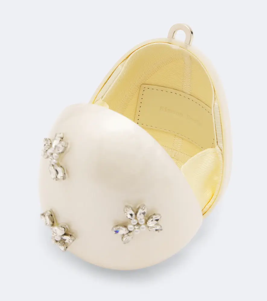 Simone Rocha Egg crystal-embellished clutch | Thumbnail 2 Simone Rocha Egg crystal-embellished clutch | Thumbnail 2