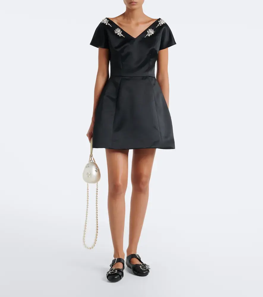 Simone Rocha Egg crystal-embellished clutch | Thumbnail 6 Simone Rocha Egg crystal-embellished clutch | Thumbnail 6