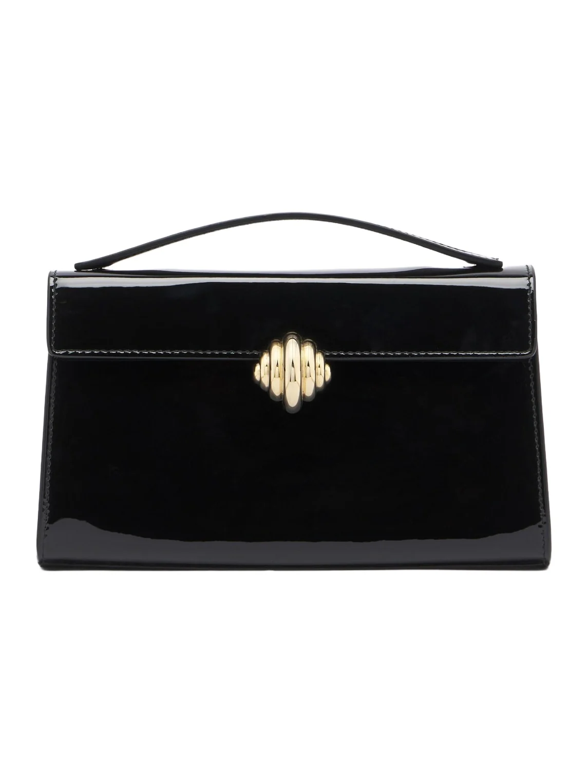 Aquazzura Alex patent leather top-handle bag