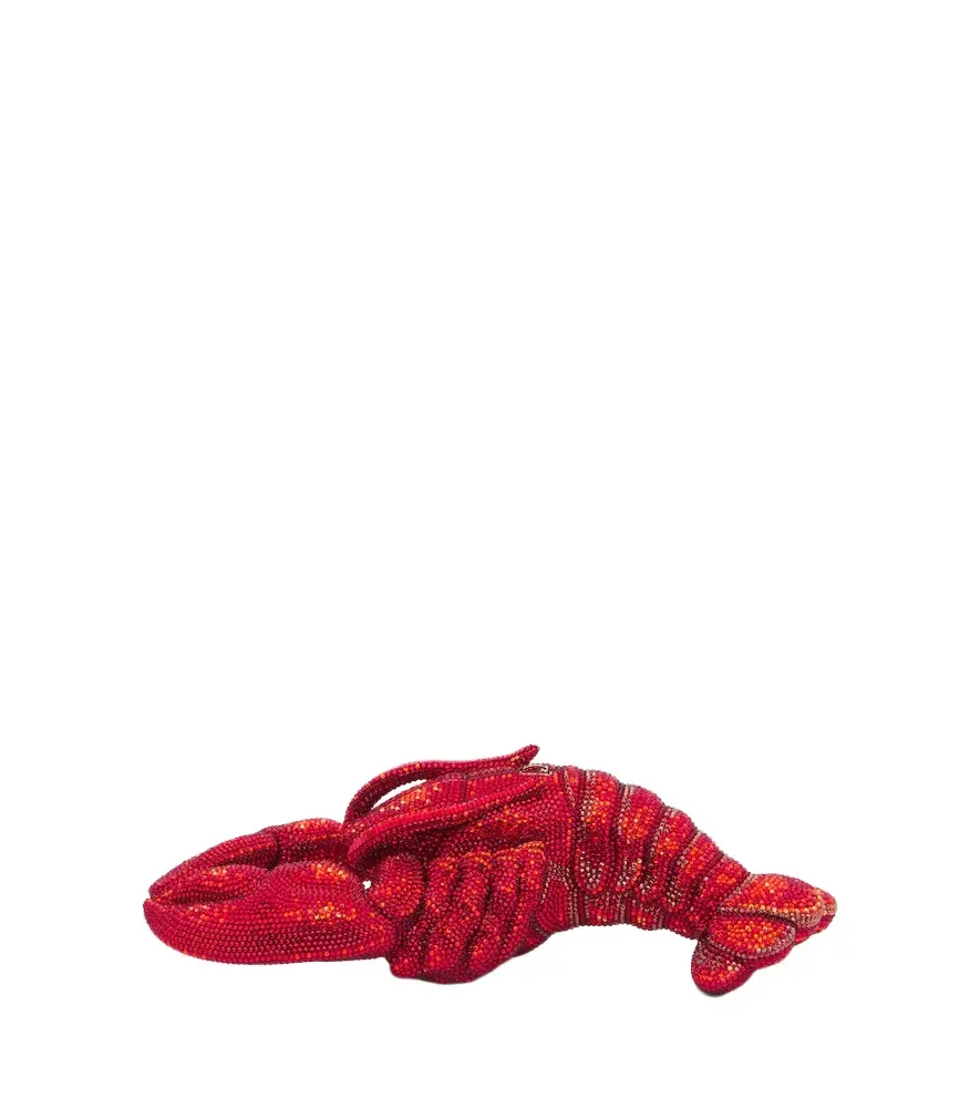 Judith Leiber Couture Lobster Claudia embellished clutch