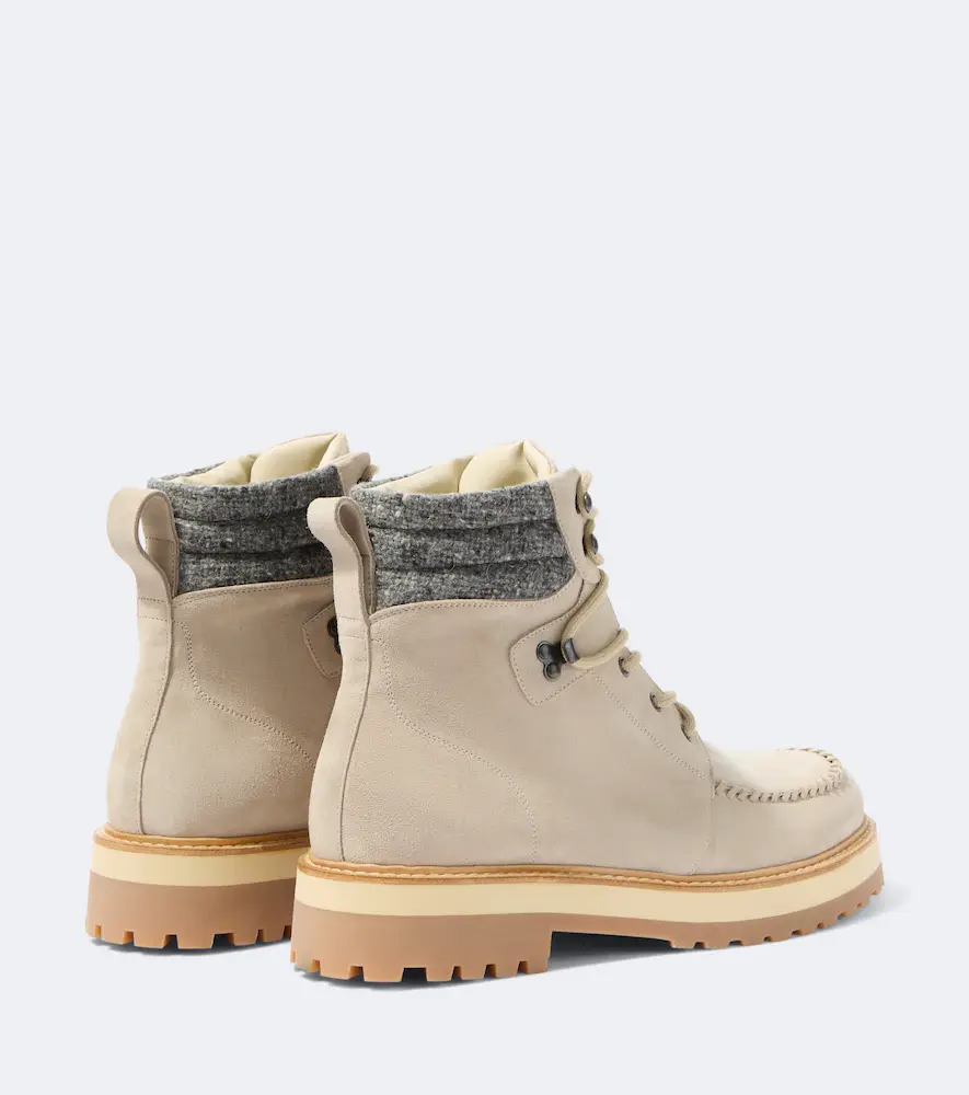 ELEVENTY Suede lace-up boots | Thumbnail 4 ELEVENTY Suede lace-up boots | Thumbnail 4