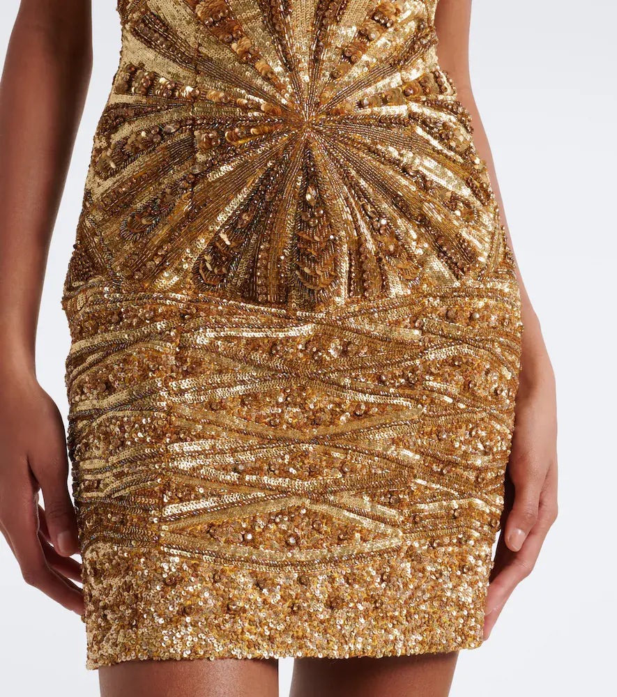 LA FUORI Là Fuori Embellished silk bustier dress | Thumbnail 5 LA FUORI Là Fuori Embellished silk bustier dress | Thumbnail 5