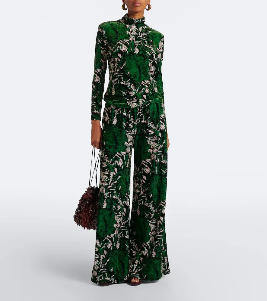 La DoubleJ Printed jersey palazzo pants | Thumbnail 4 La DoubleJ Printed jersey palazzo pants | Thumbnail 4