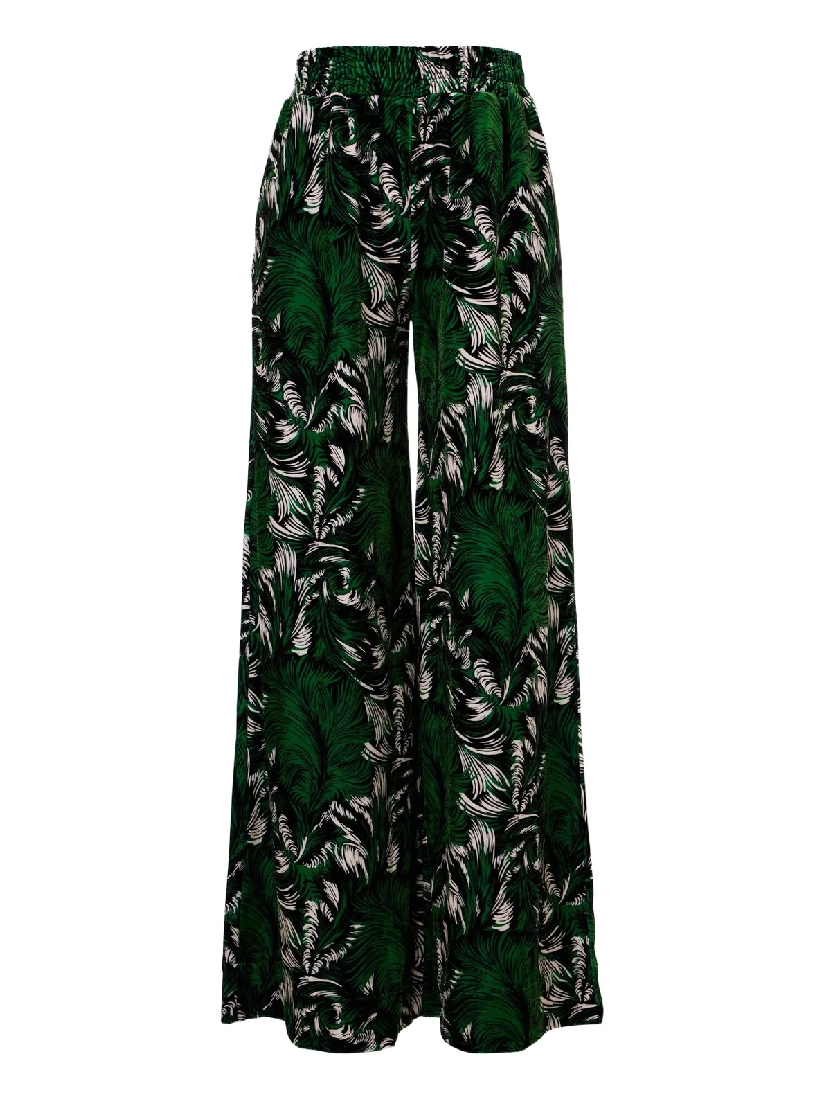 La DoubleJ Printed jersey palazzo pants