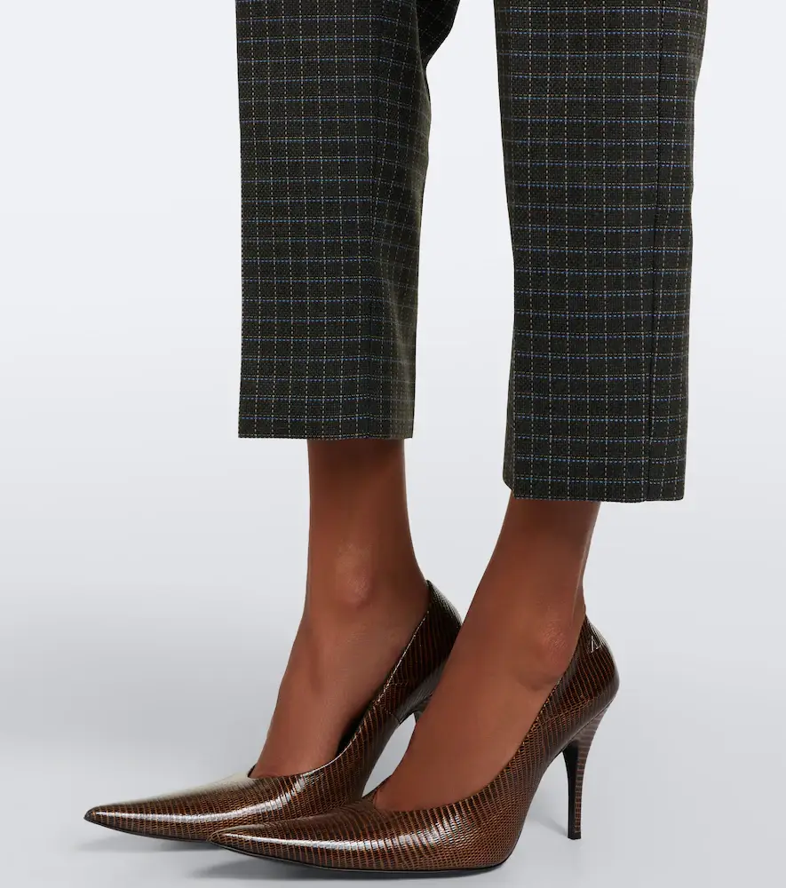 Acne Studios Checked straight pants | Thumbnail 4 Acne Studios Checked straight pants | Thumbnail 4