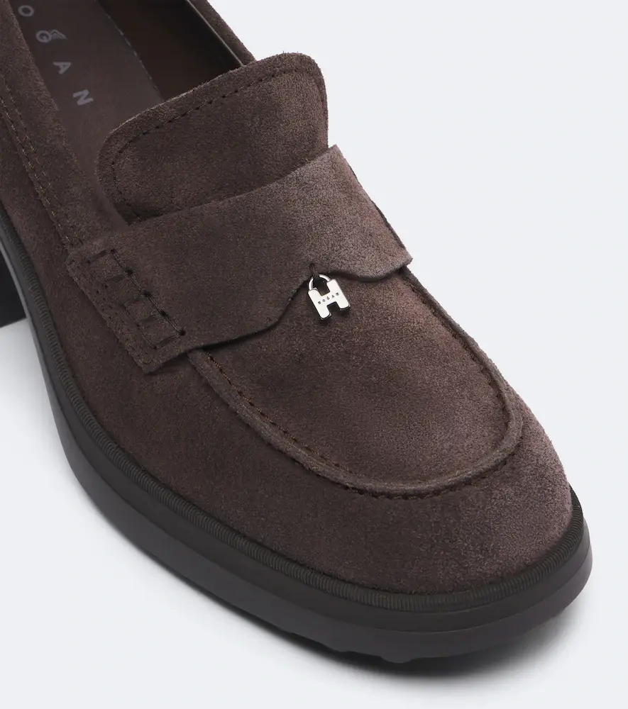 Hogan Suede loafer pumps | Thumbnail 3 Hogan Suede loafer pumps | Thumbnail 3
