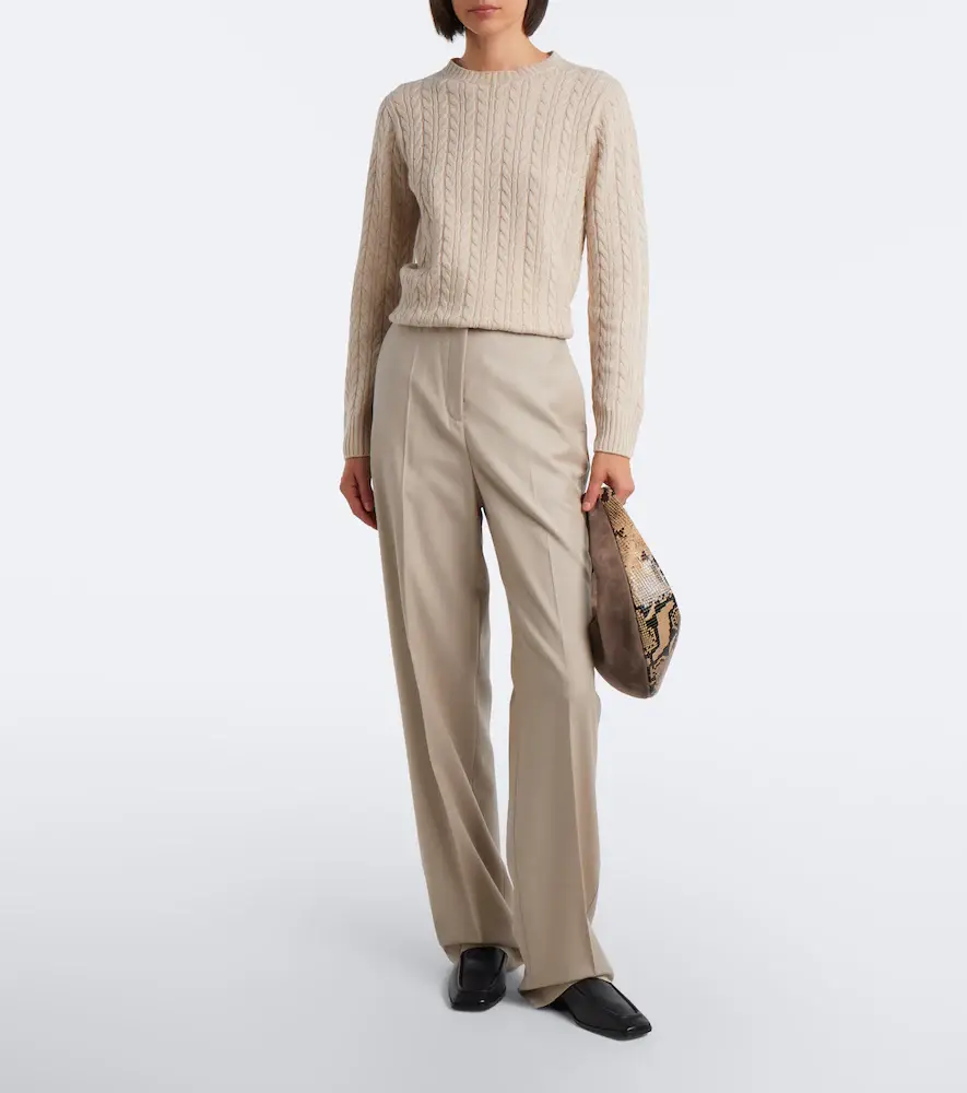 AGNONA Wool straight pants | Thumbnail 2 AGNONA Wool straight pants | Thumbnail 2