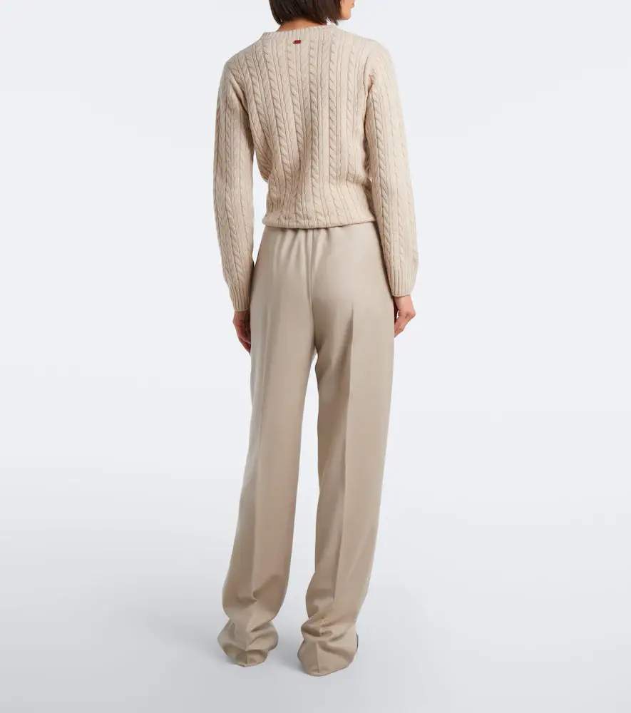 AGNONA Wool straight pants | Thumbnail 4 AGNONA Wool straight pants | Thumbnail 4