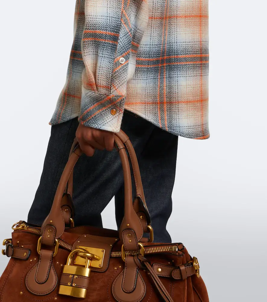 God’s True Cashmere Ironwood plaid cashmere shirt with carnelians | Thumbnail 2 God’s True Cashmere Ironwood plaid cashmere shirt with carnelians | Thumbnail 2