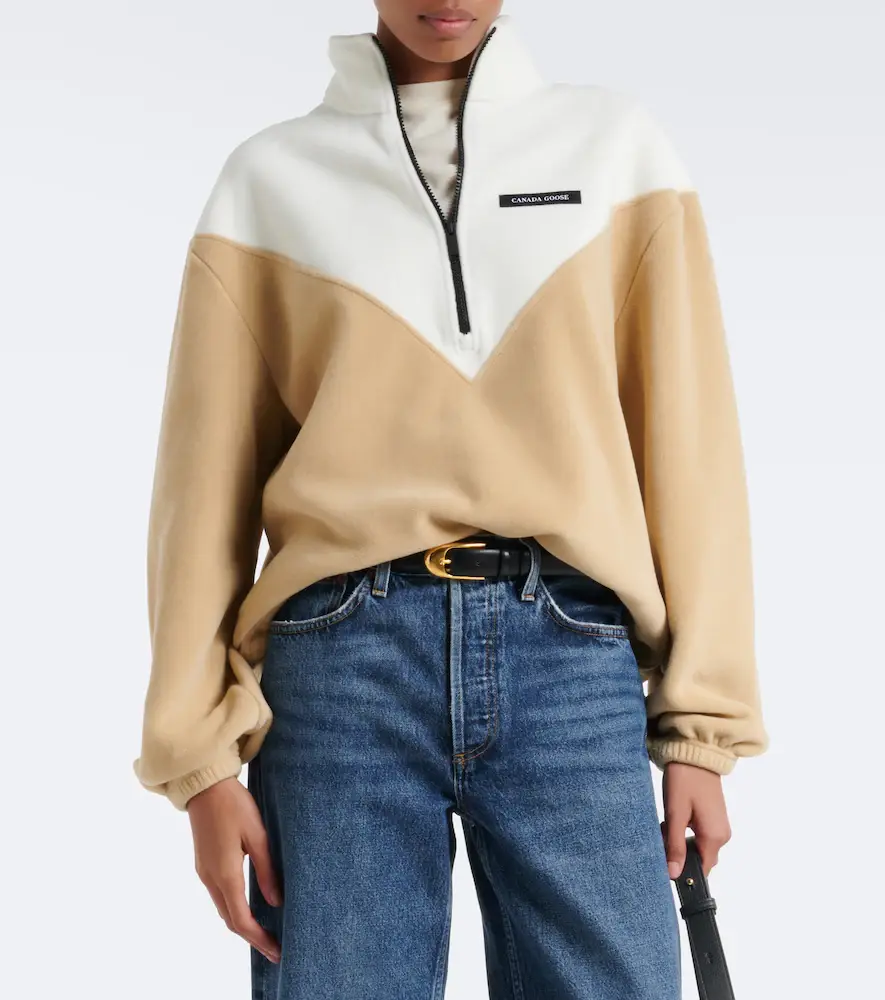 Canada Goose Tayen colorblocked fleece sweatshirt | Thumbnail 3 Canada Goose Tayen colorblocked fleece sweatshirt | Thumbnail 3