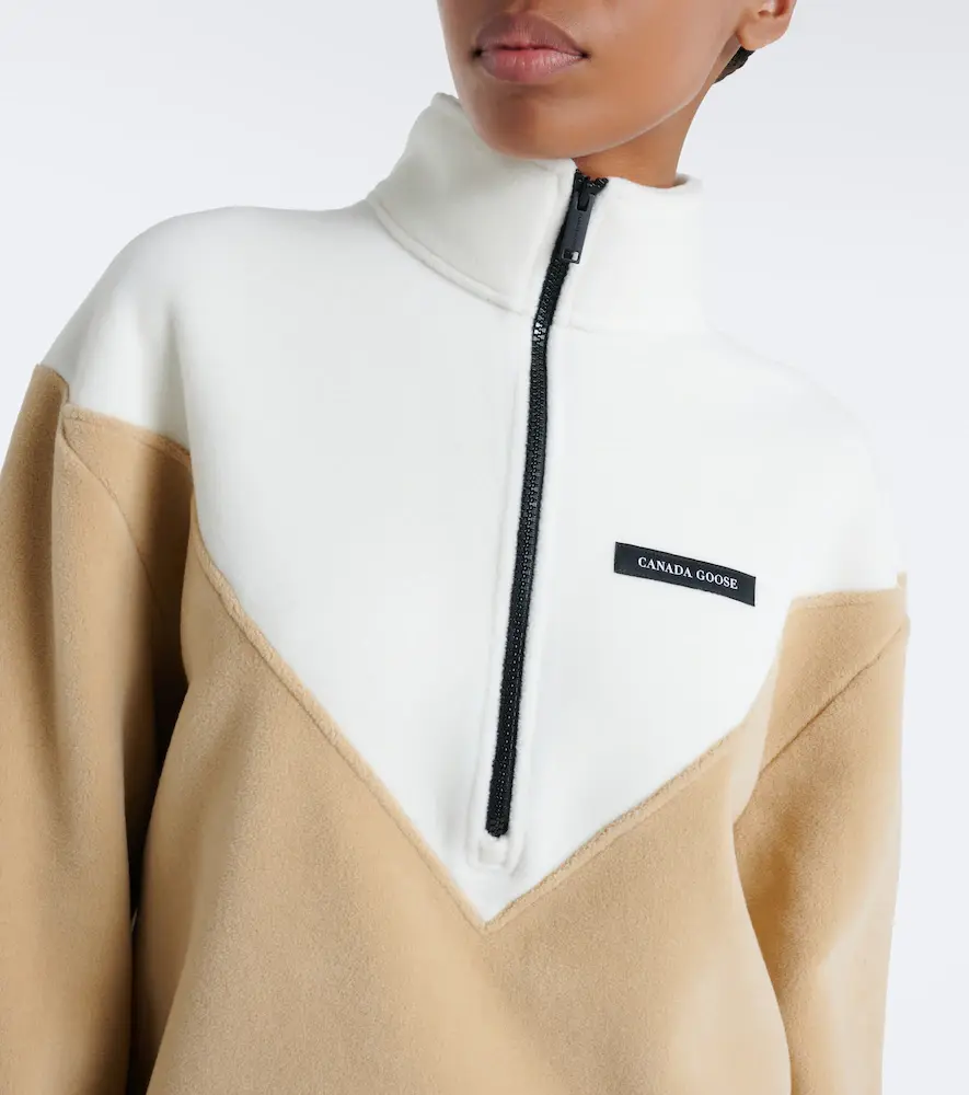 Canada Goose Tayen colorblocked fleece sweatshirt | Thumbnail 4 Canada Goose Tayen colorblocked fleece sweatshirt | Thumbnail 4