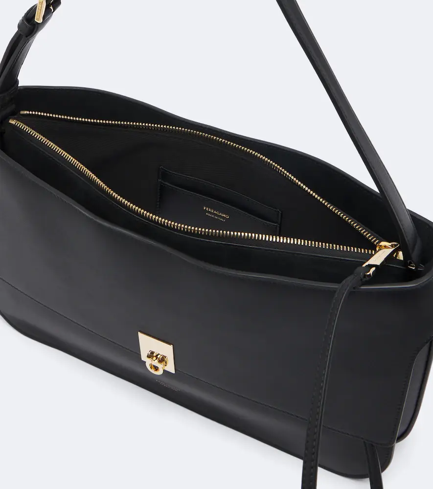 Ferragamo Cara Medium leather shoulder bag | Thumbnail 2 Ferragamo Cara Medium leather shoulder bag | Thumbnail 2