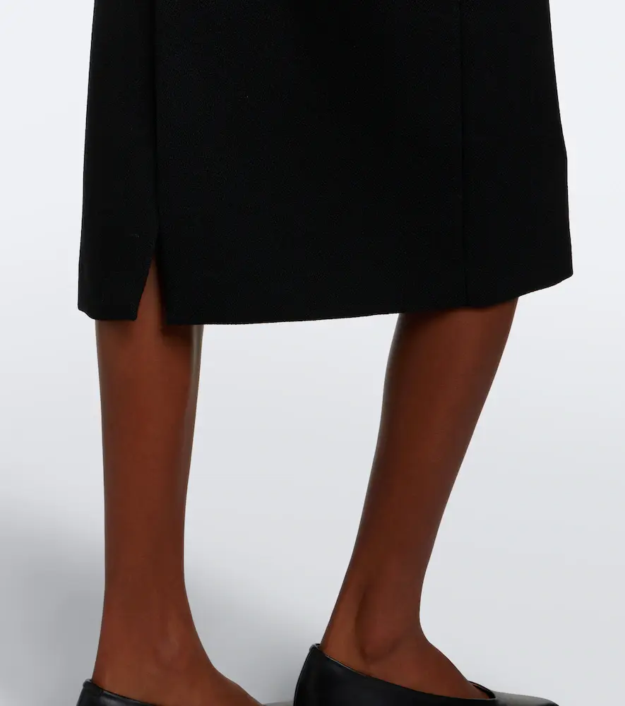 Jil Sander Virgin wool midi skirt | Thumbnail 3 Jil Sander Virgin wool midi skirt | Thumbnail 3