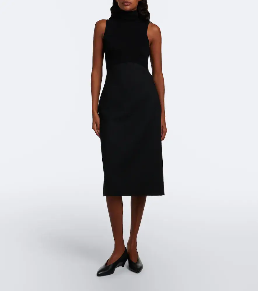 Jil Sander Virgin wool midi skirt | Thumbnail 4 Jil Sander Virgin wool midi skirt | Thumbnail 4