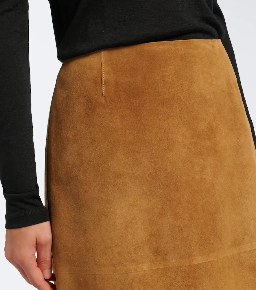Jil Sander Suede midi skirt | Thumbnail 2 Jil Sander Suede midi skirt | Thumbnail 2
