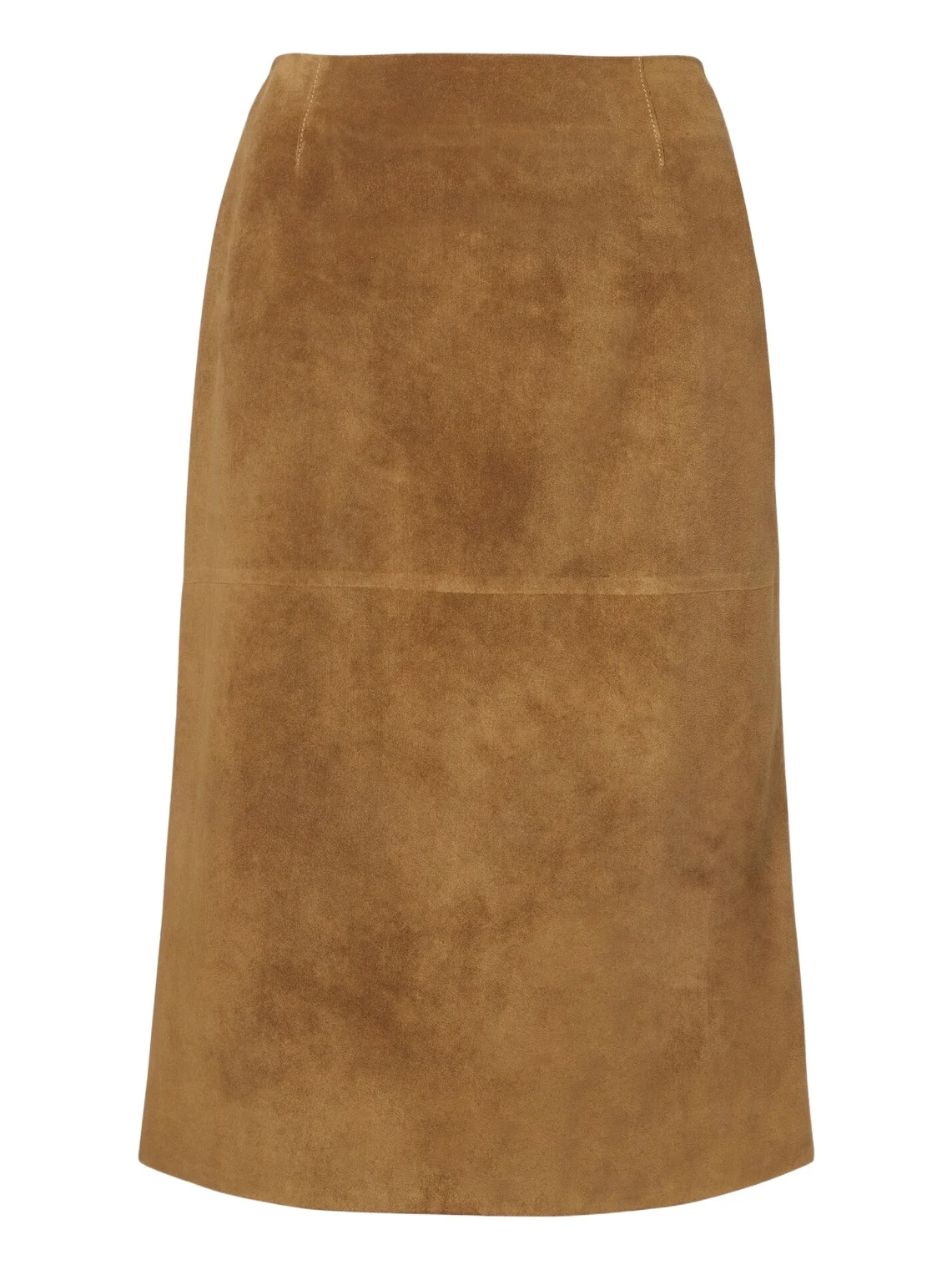 Jil Sander Suede midi skirt