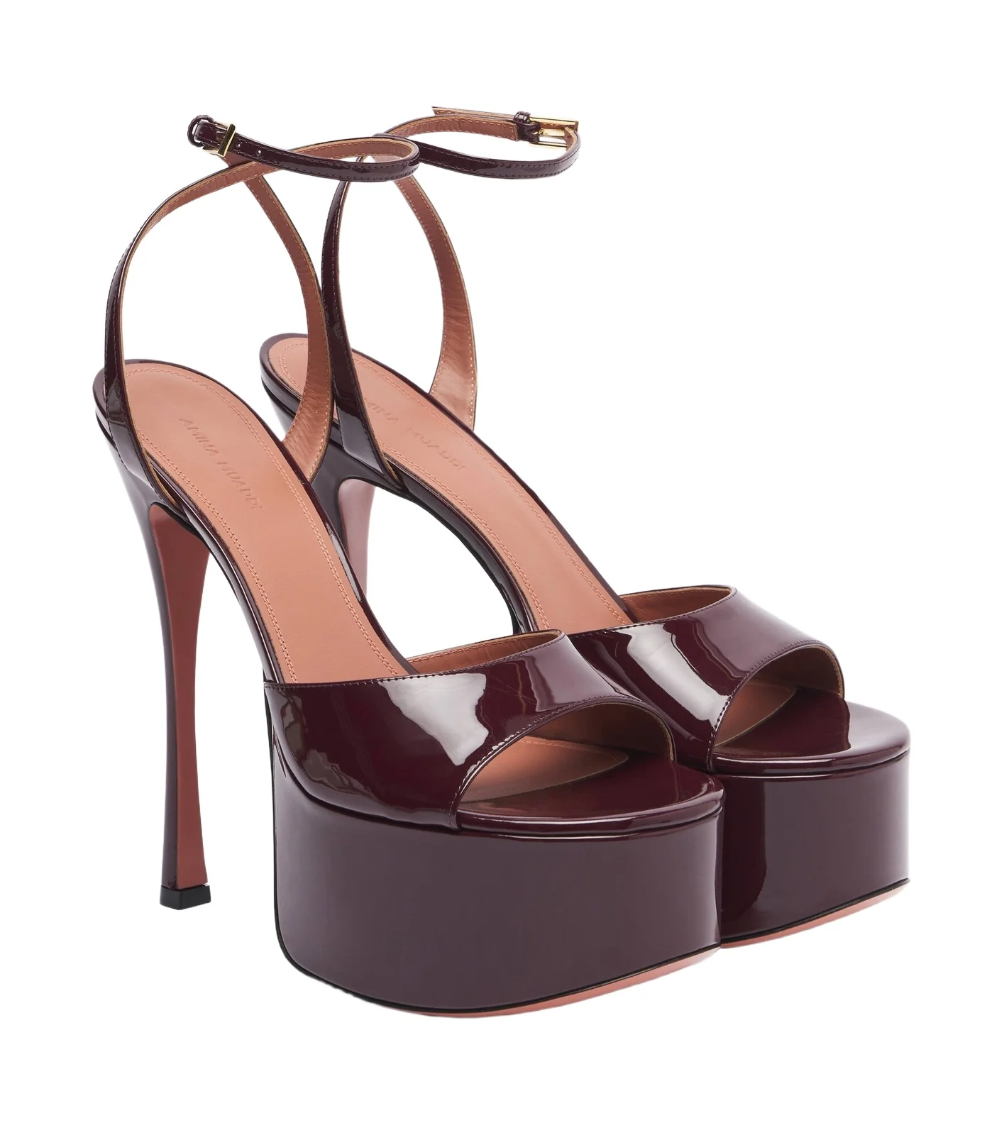 Aya patent leather platform sandals Aya patent leather platform sandals