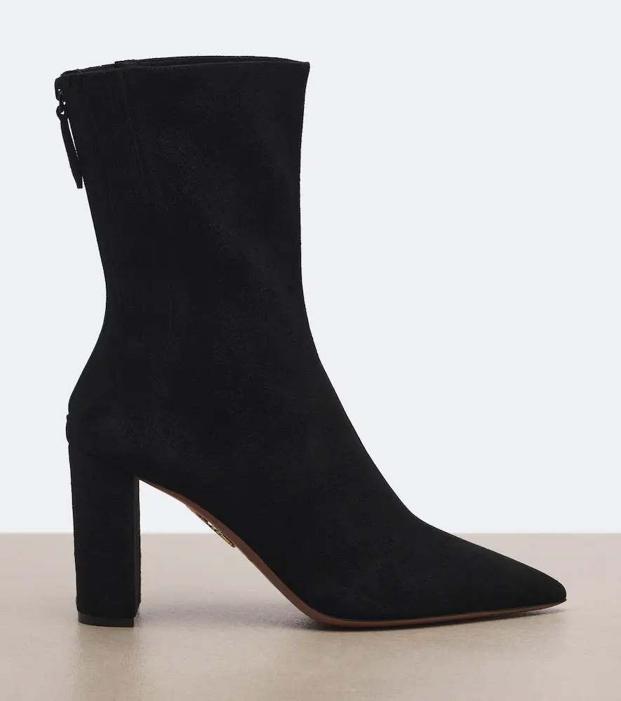 Aquazzura Saint Honoré suede ankle boots | Thumbnail 2