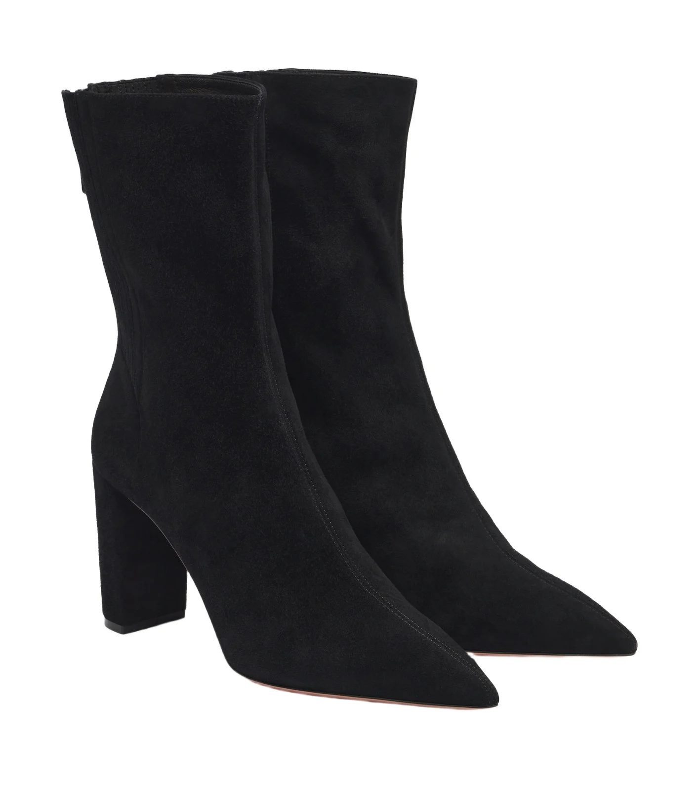 Aquazzura Saint Honoré suede ankle boots