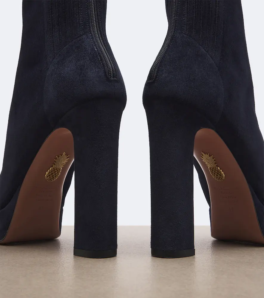 Aquazzura Martine suede platform ankle boots | Thumbnail 2 Aquazzura Martine suede platform ankle boots | Thumbnail 2