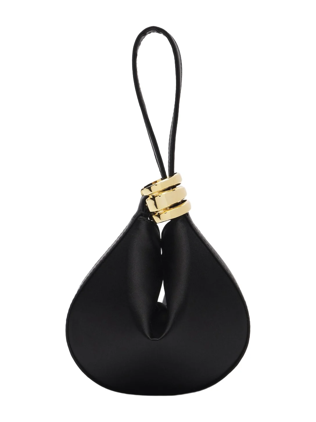 AMANU Zambia satin top-handle bag