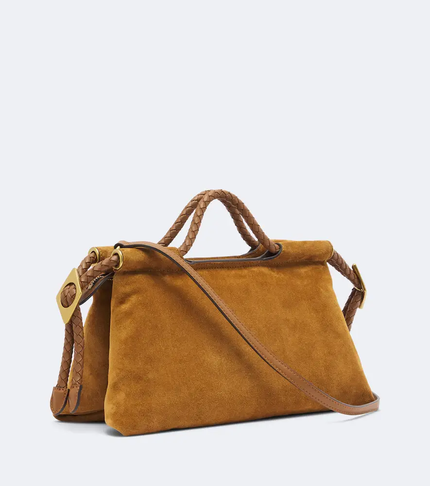 Isabel Marant Pipa Medium suede top-handle bag | Thumbnail 3 Isabel Marant Pipa Medium suede top-handle bag | Thumbnail 3