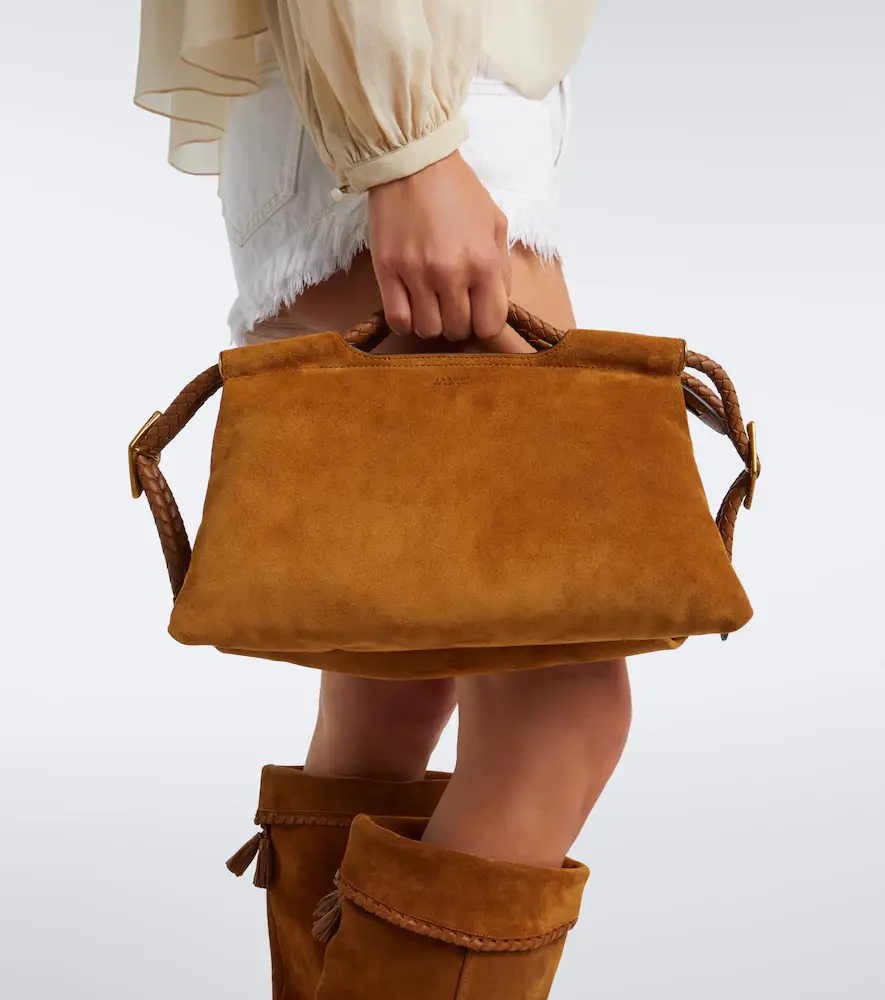 Isabel Marant Pipa Medium suede top-handle bag | Thumbnail 5 Isabel Marant Pipa Medium suede top-handle bag | Thumbnail 5