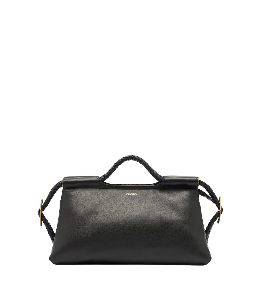Isabel Marant Pipa Medium leather top-handle bag