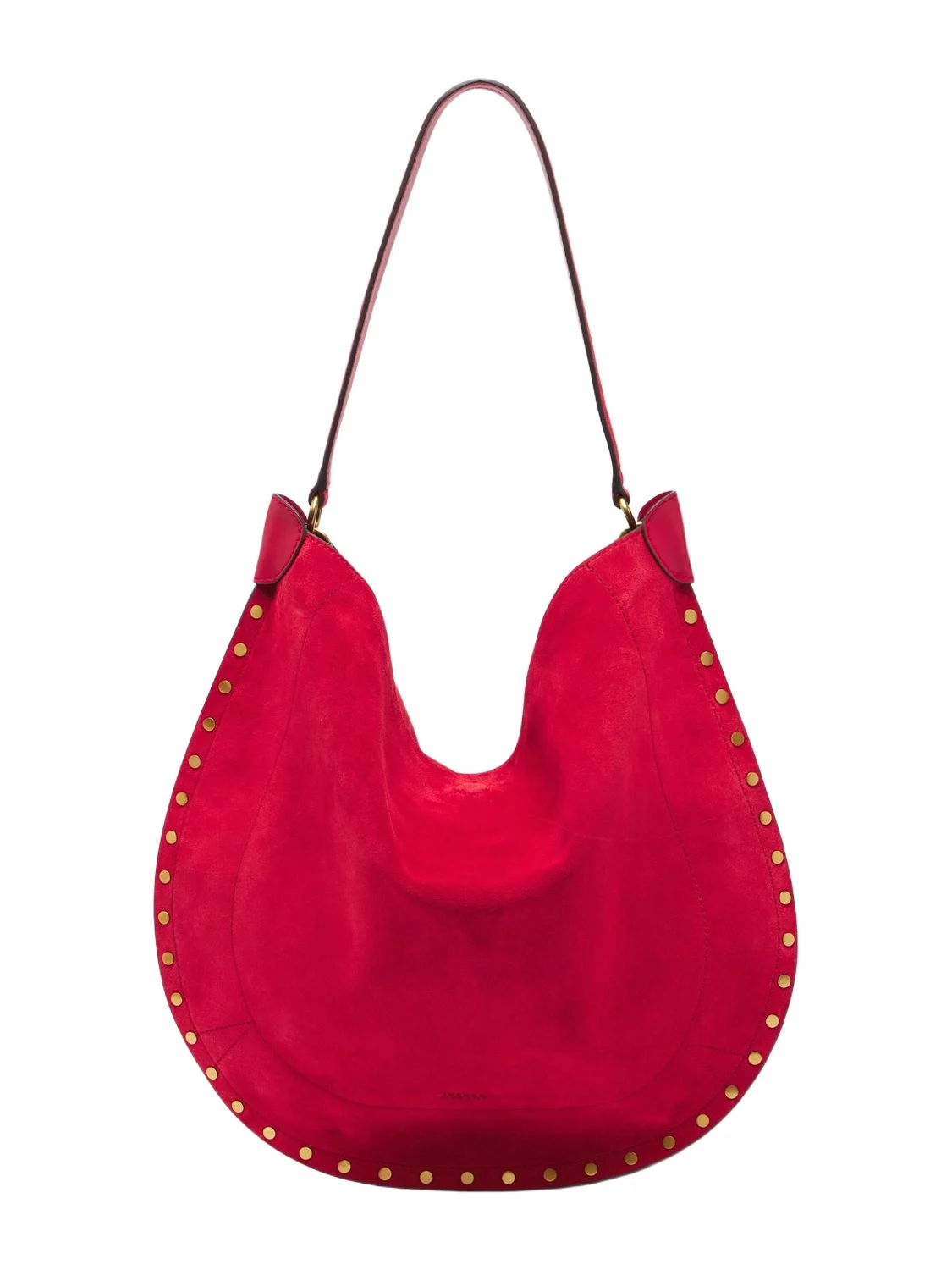 Oskan suede shoulder bag