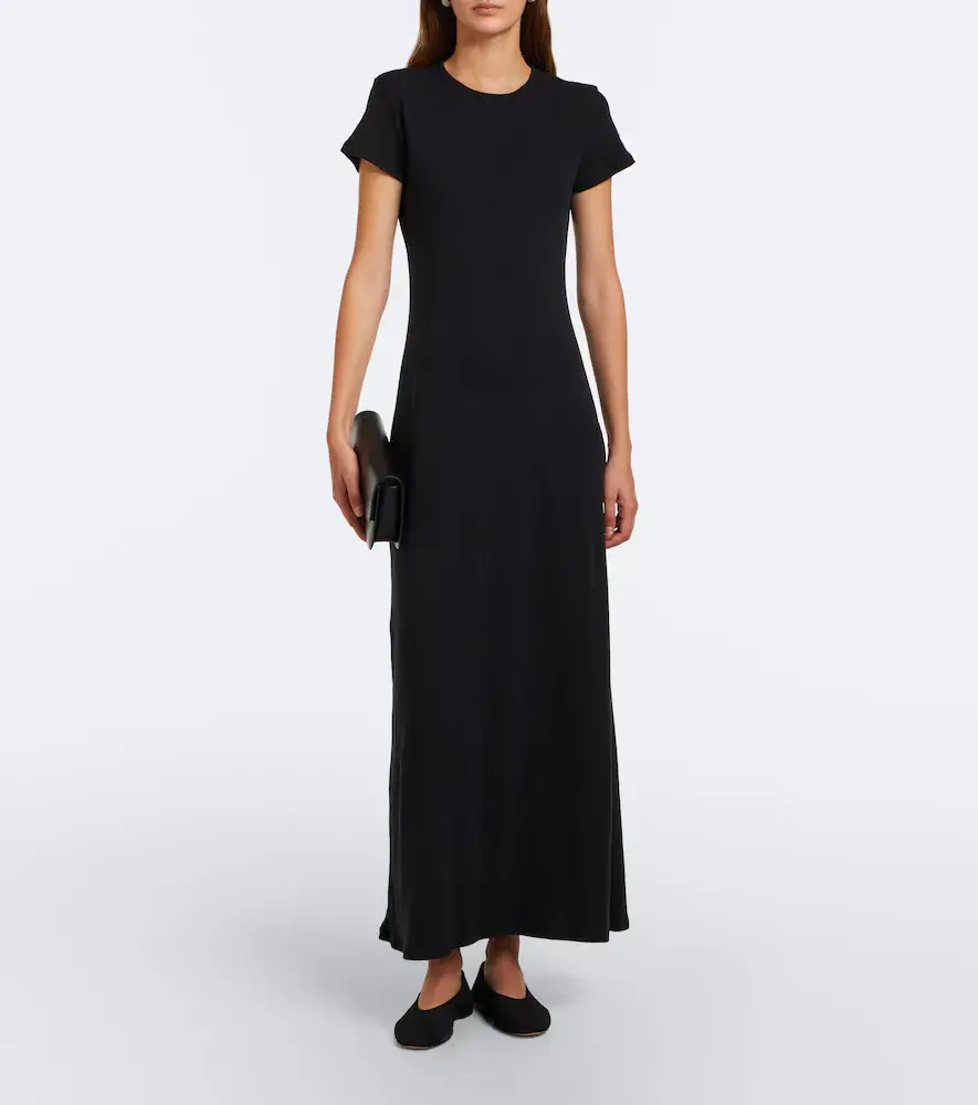 LESET Nando cotton jersey maxi dress | Thumbnail 4 LESET Nando cotton jersey maxi dress | Thumbnail 4