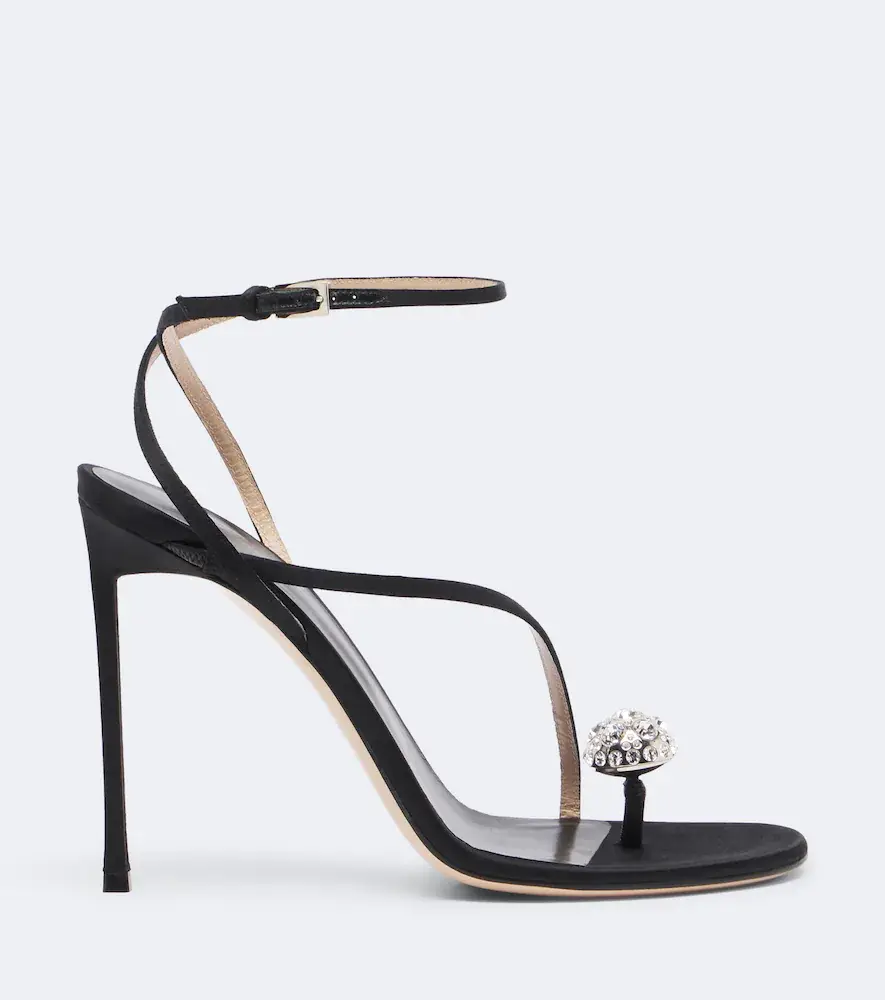 Tom Ford Cassia crystal-embellished satin sandals | Thumbnail 4 Tom Ford Cassia crystal-embellished satin sandals | Thumbnail 4