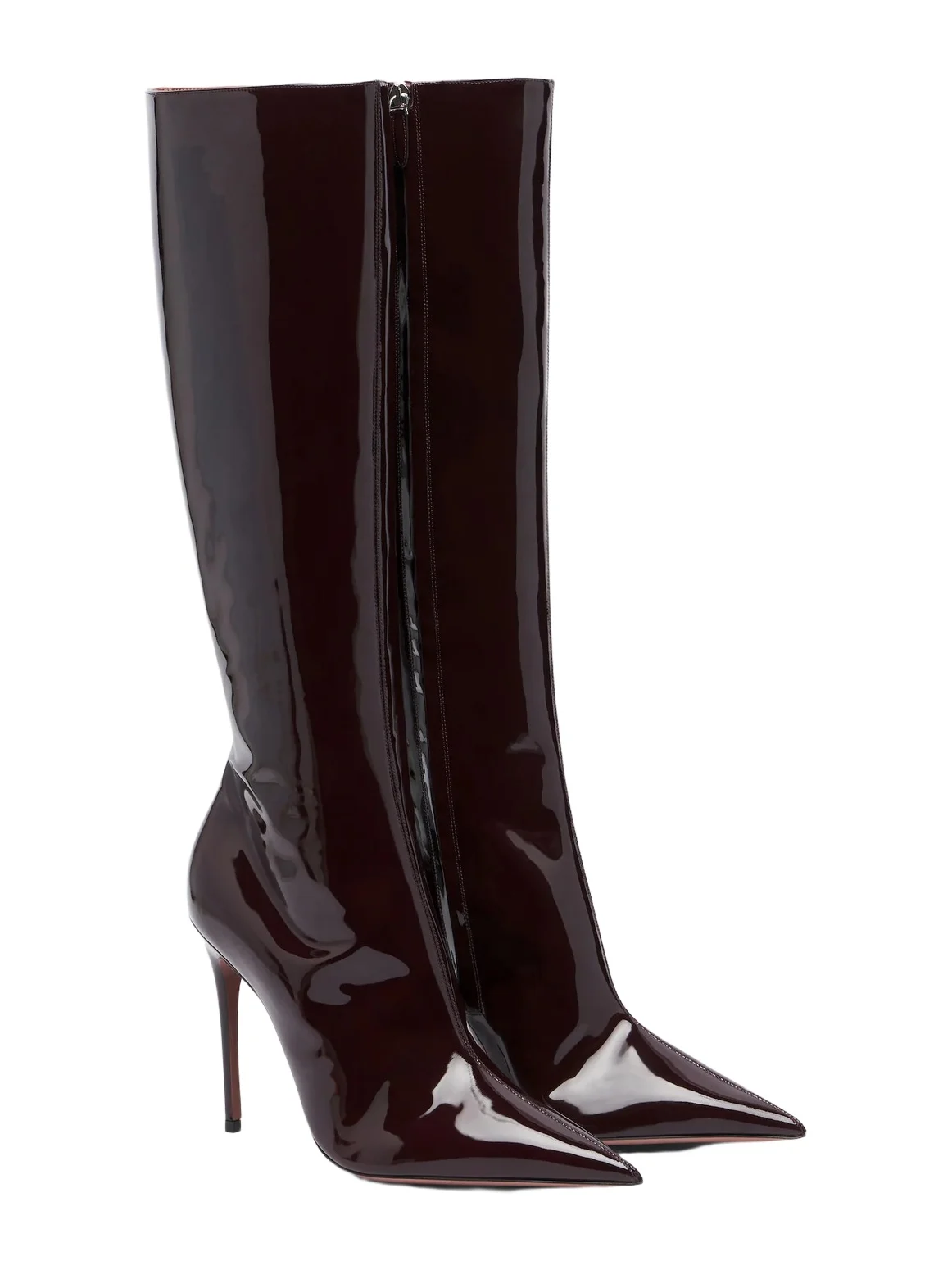 Paris Texas Vera patent leather knee-high boots